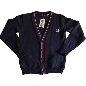 Vintage Brookfield Uniforms Size Small Pil-trol USPS V-Neck Sweater